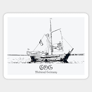 Medieval Cog Sticker